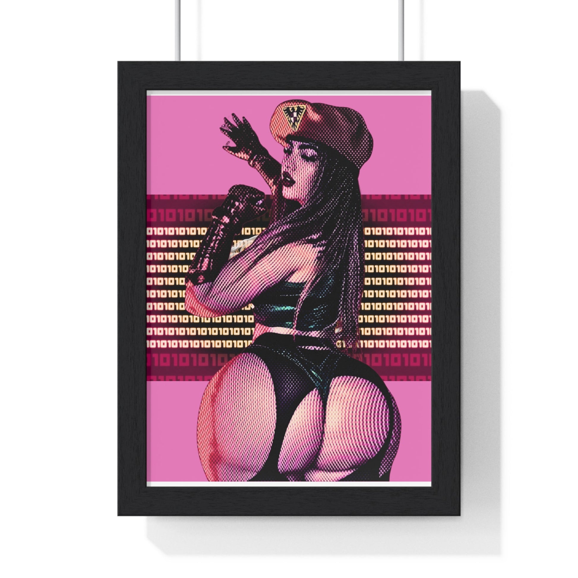 Cadres | Byte Me | Pop Art Cyber Féminin & Esthétique |