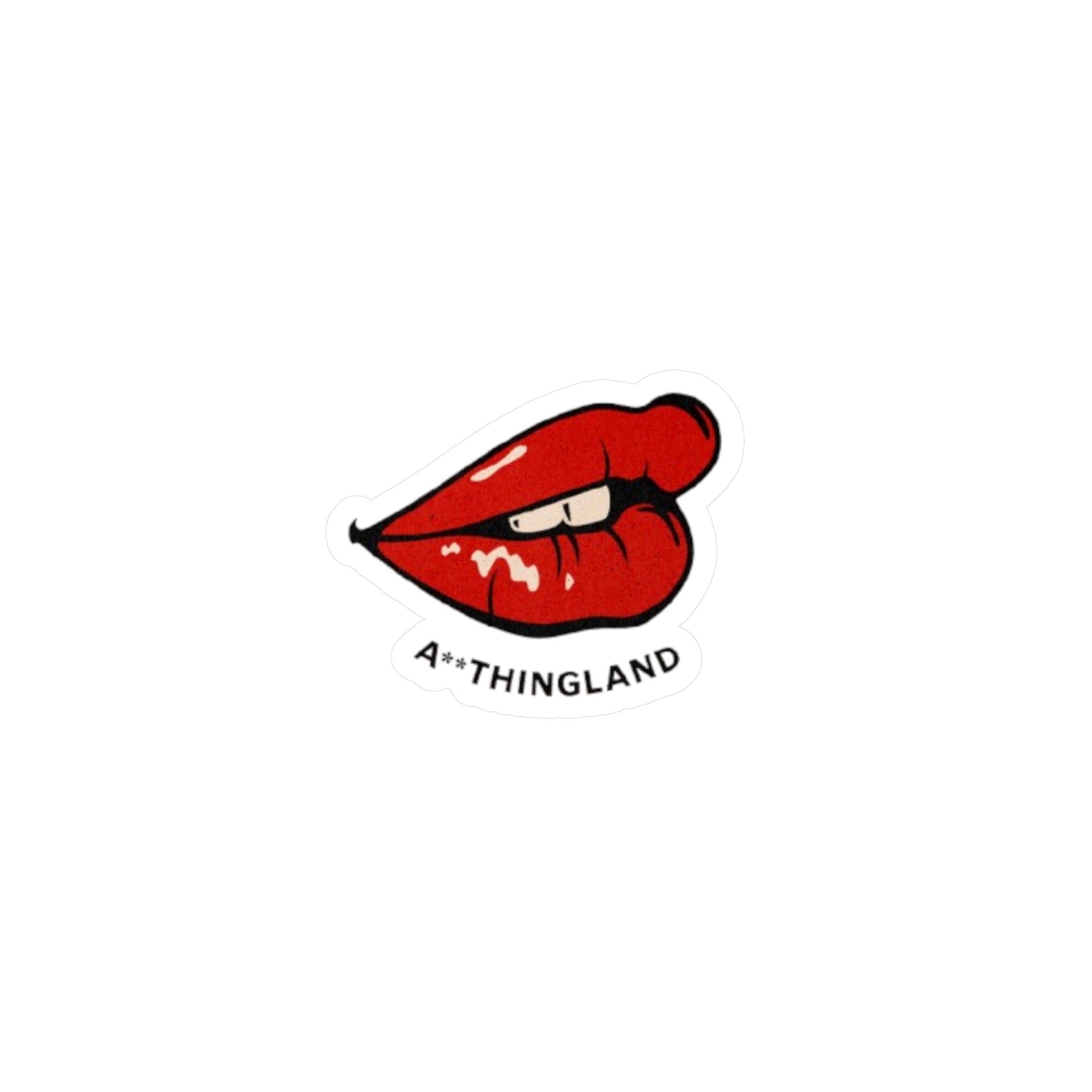 Pegatina "Labios Rojos" – Assthingland