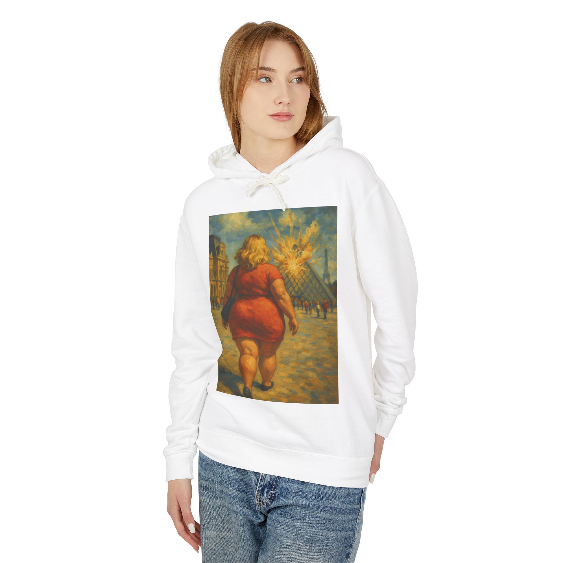 Sudadera ligera unisex: elegancia artística para el día a día
