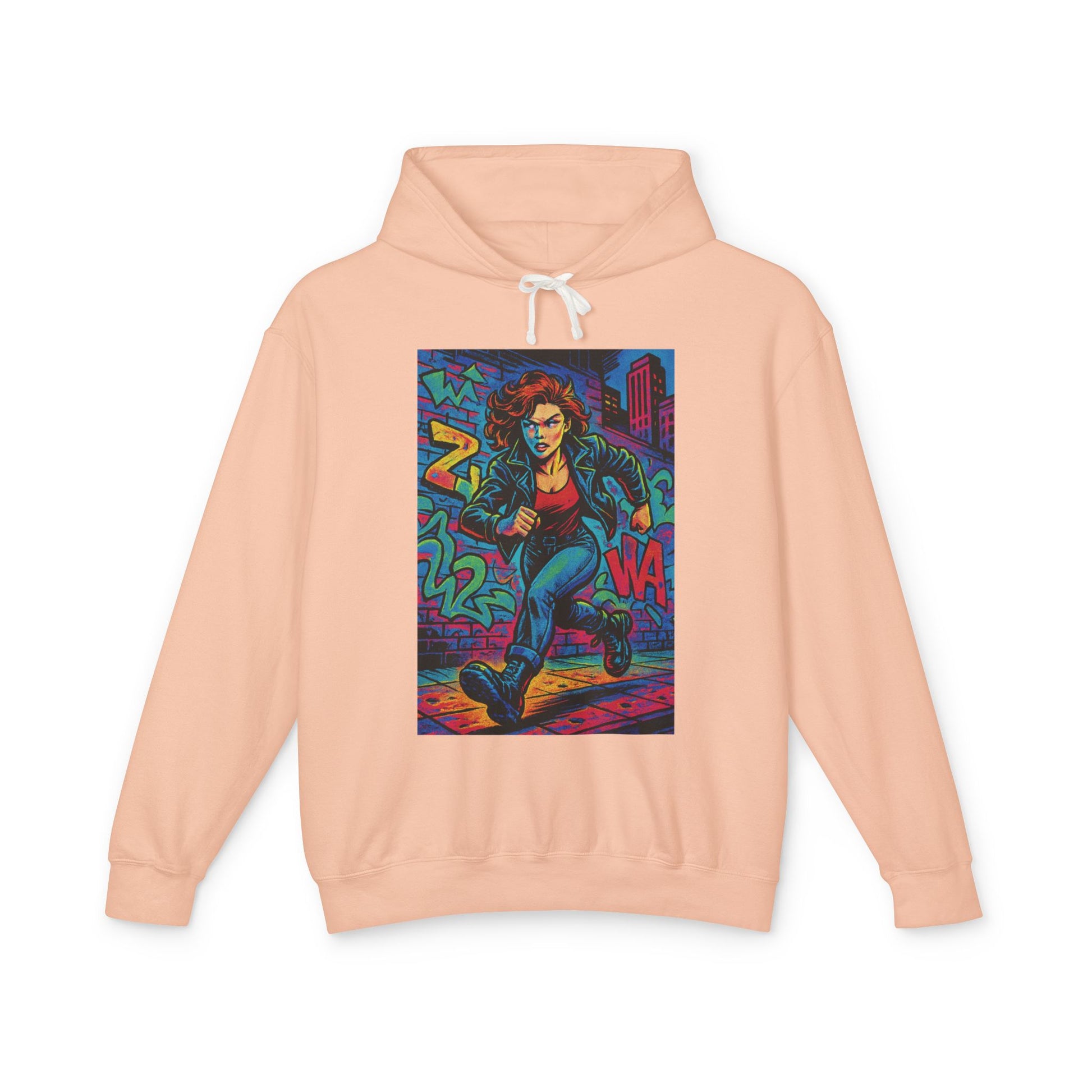 Sudadera ligera unisex con capucha: inspiración de arte urbano