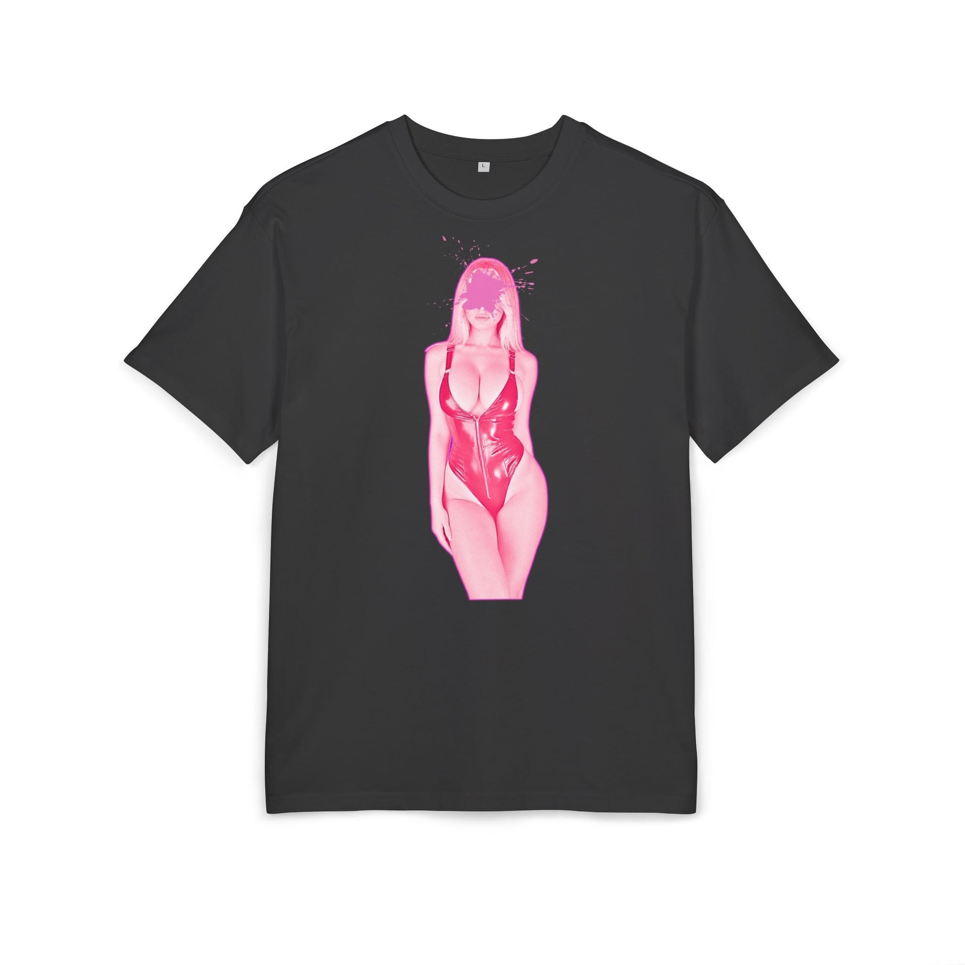 T-shirt “Latex Splash” | Provoc’ chic & esthétique pop rose