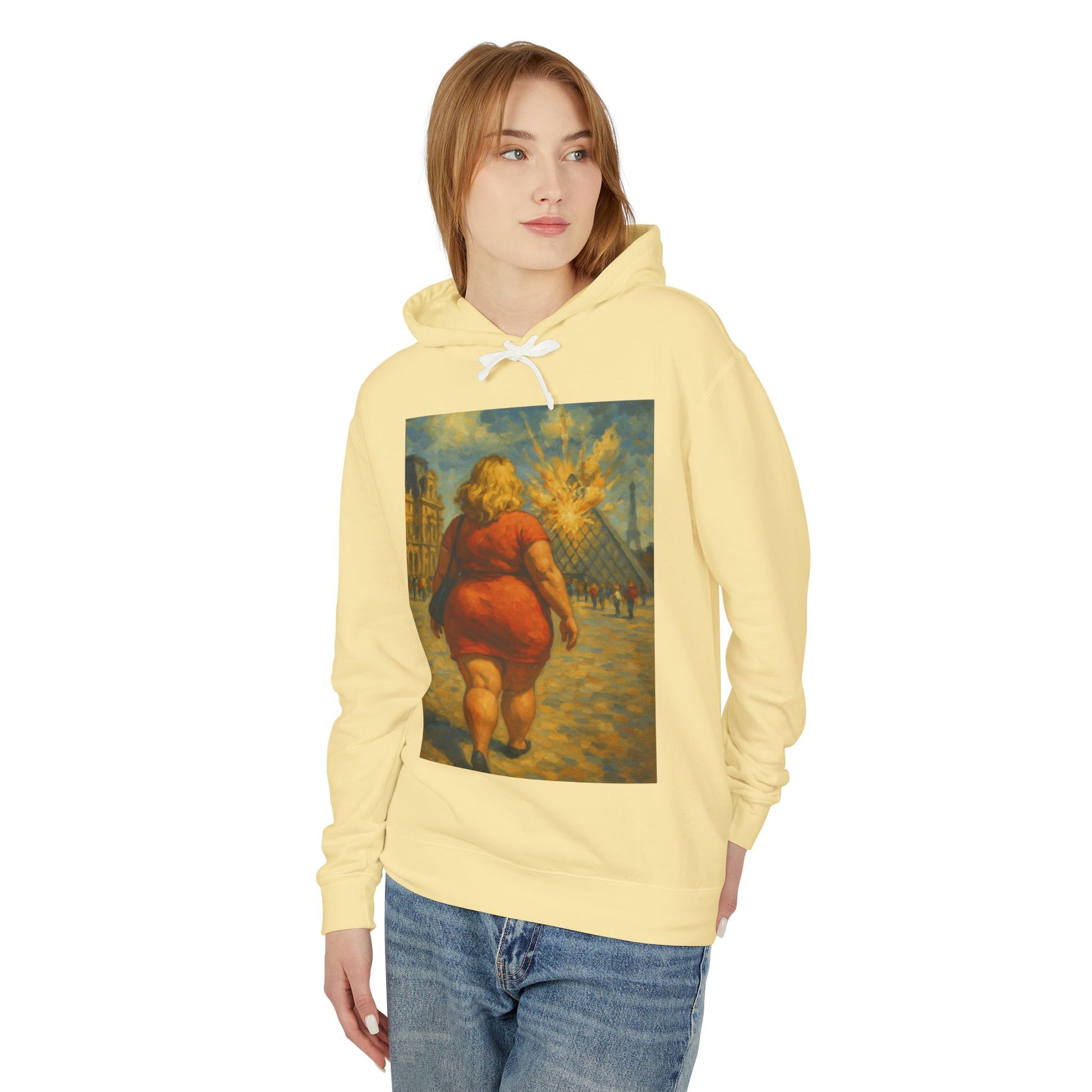 Sudadera ligera unisex: elegancia artística para el día a día