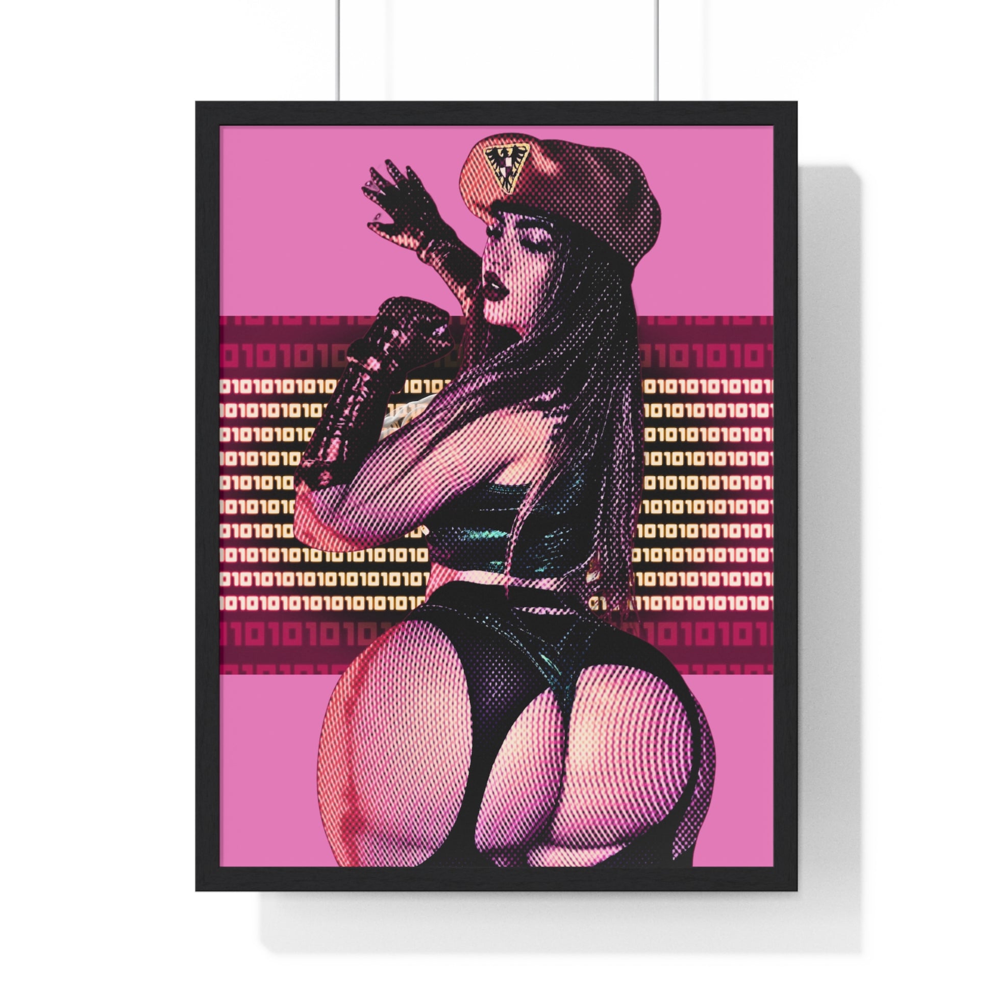 Cadres | Byte Me | Pop Art Cyber Féminin & Esthétique |