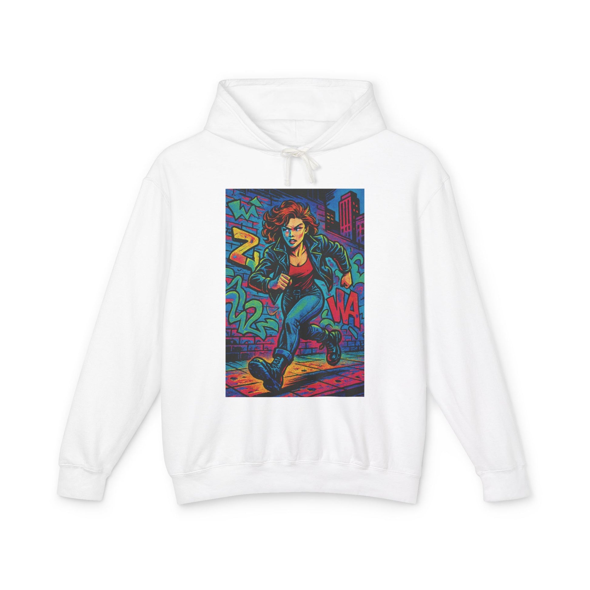 Sudadera ligera unisex con capucha: inspiración de arte urbano