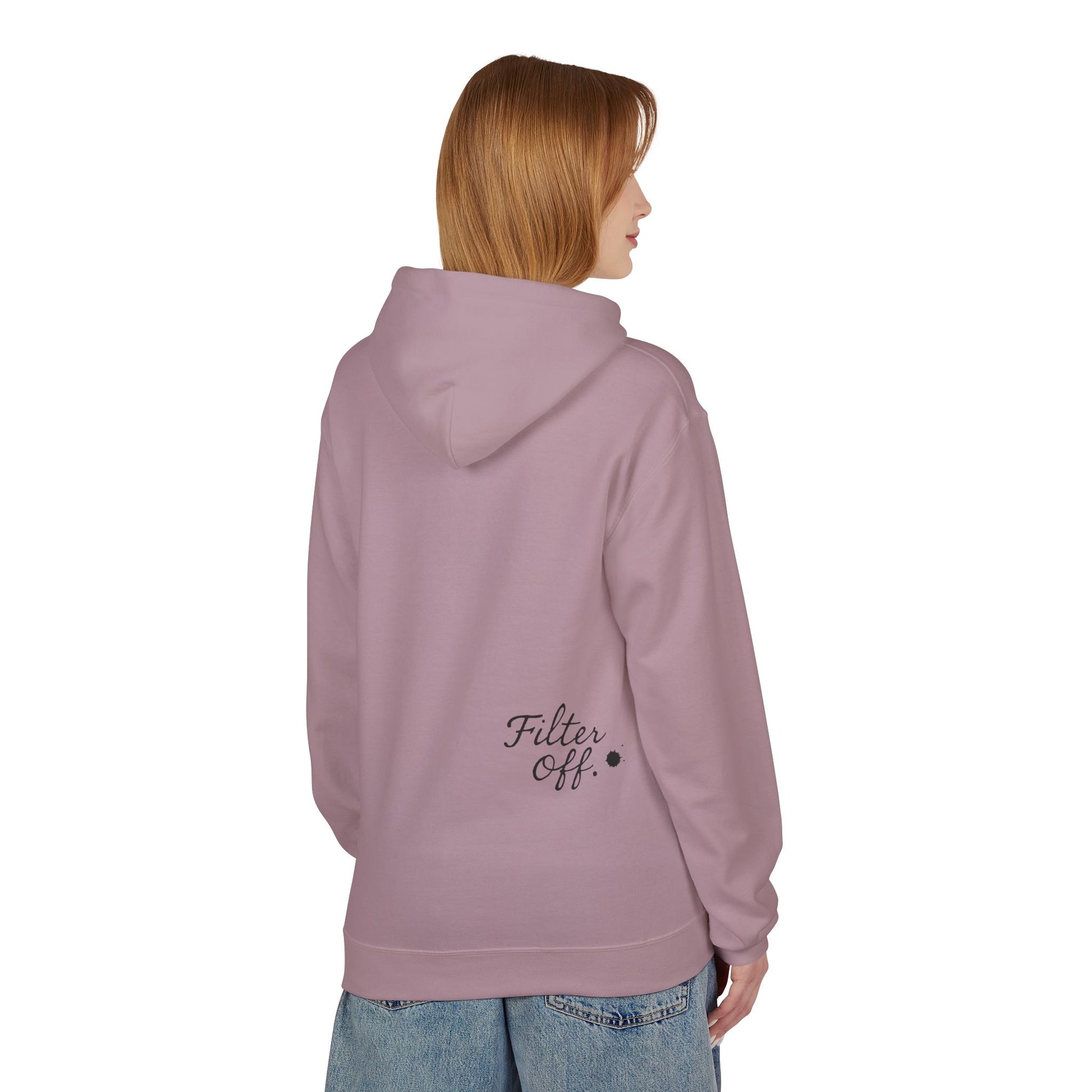 Artistic Statement Fleece Hoodie - Unique Gift, Unisex Apparel, Comfortable Layer, Casual Wear, Self-Expression, Trendy Style