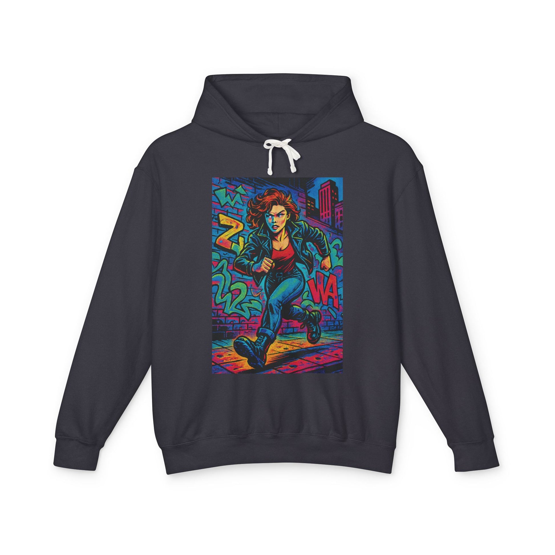 Sudadera ligera unisex con capucha: inspiración de arte urbano