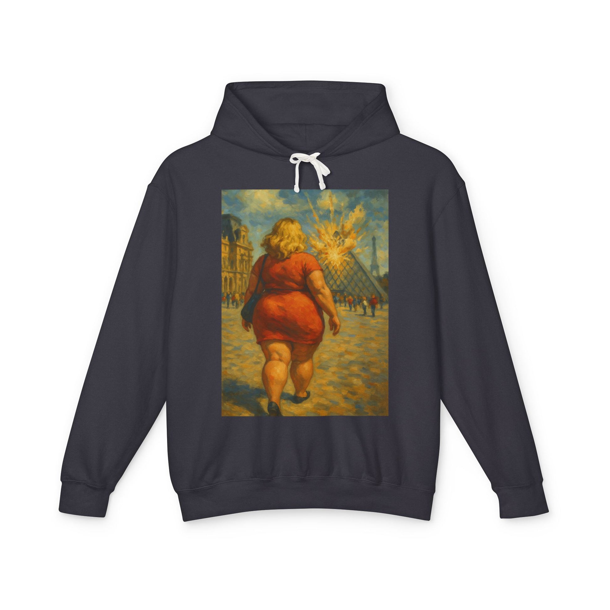 Sudadera ligera unisex: elegancia artística para el día a día