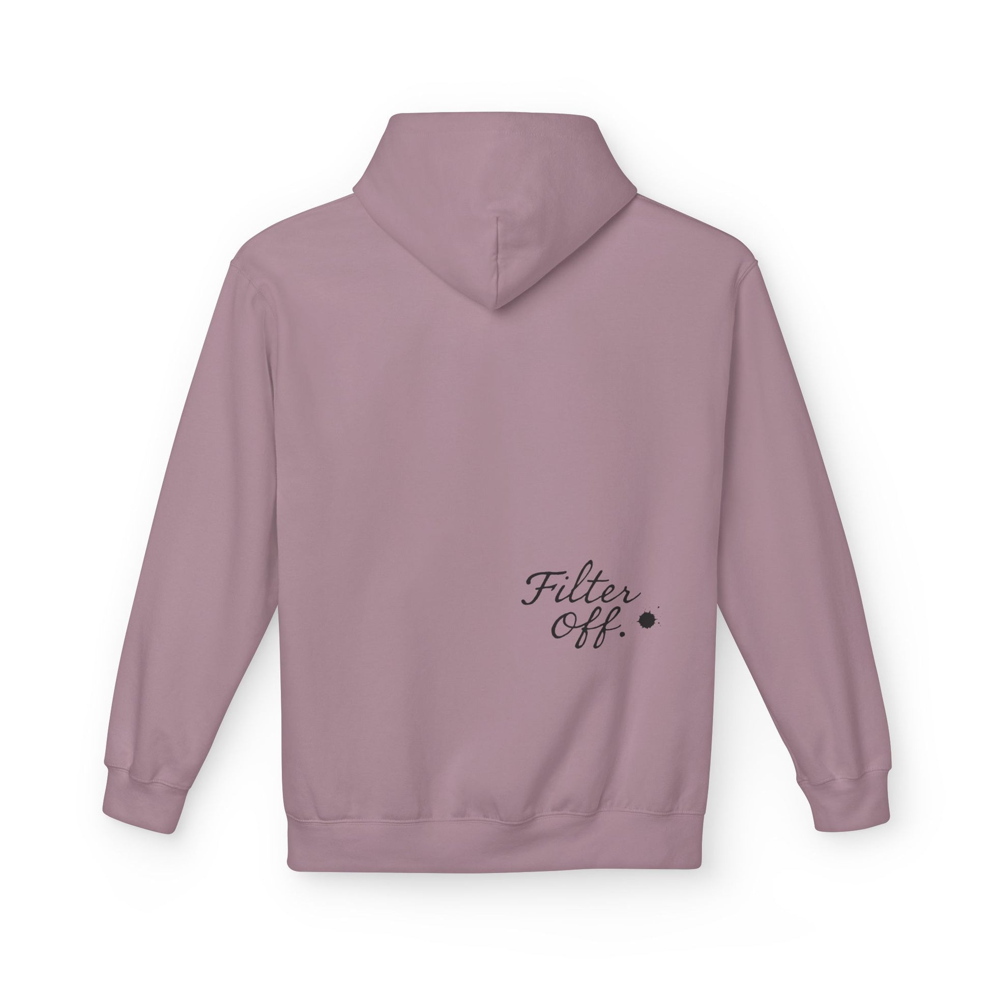 Artistic Statement Fleece Hoodie - Unique Gift, Unisex Apparel, Comfortable Layer, Casual Wear, Self-Expression, Trendy Style