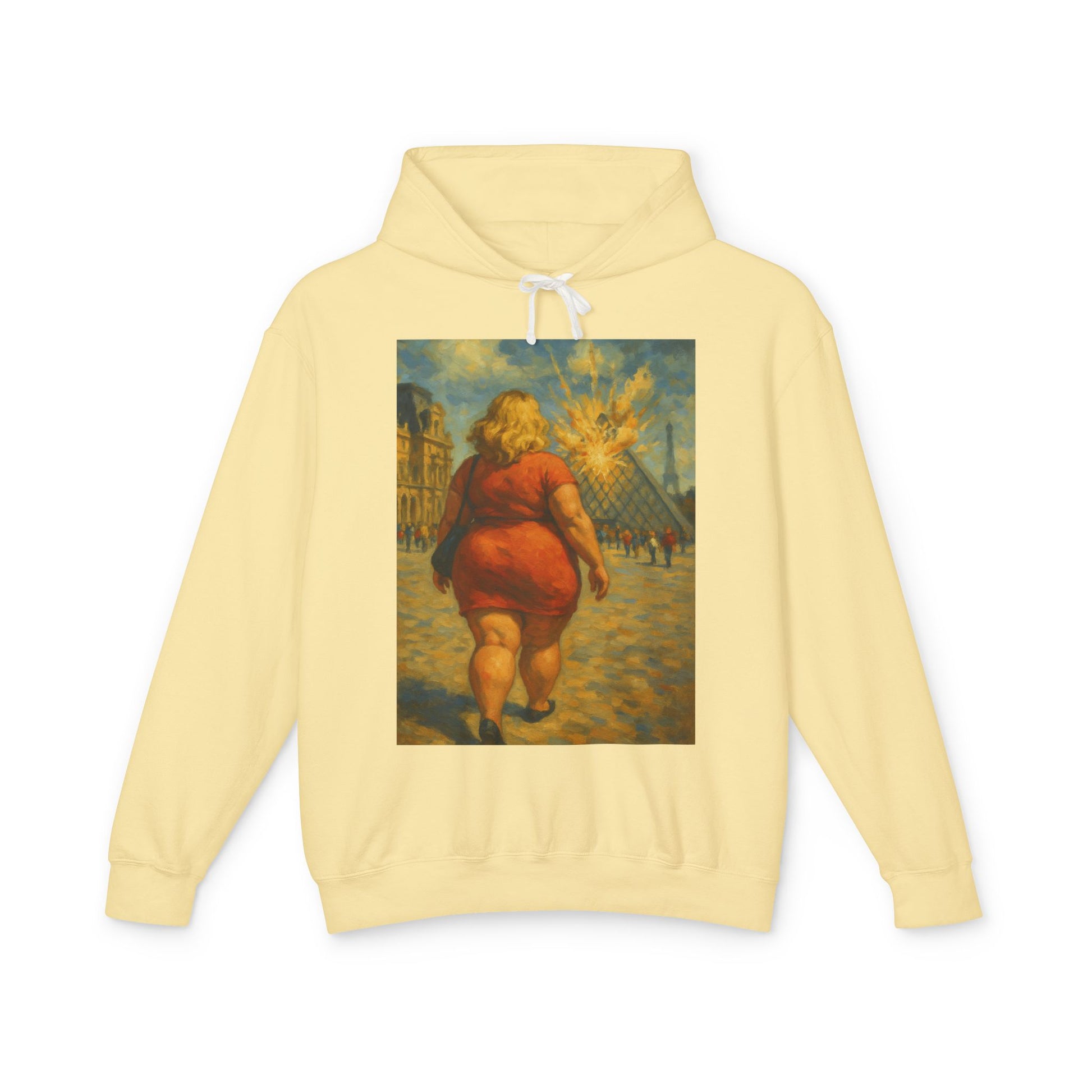 Sudadera ligera unisex: elegancia artística para el día a día