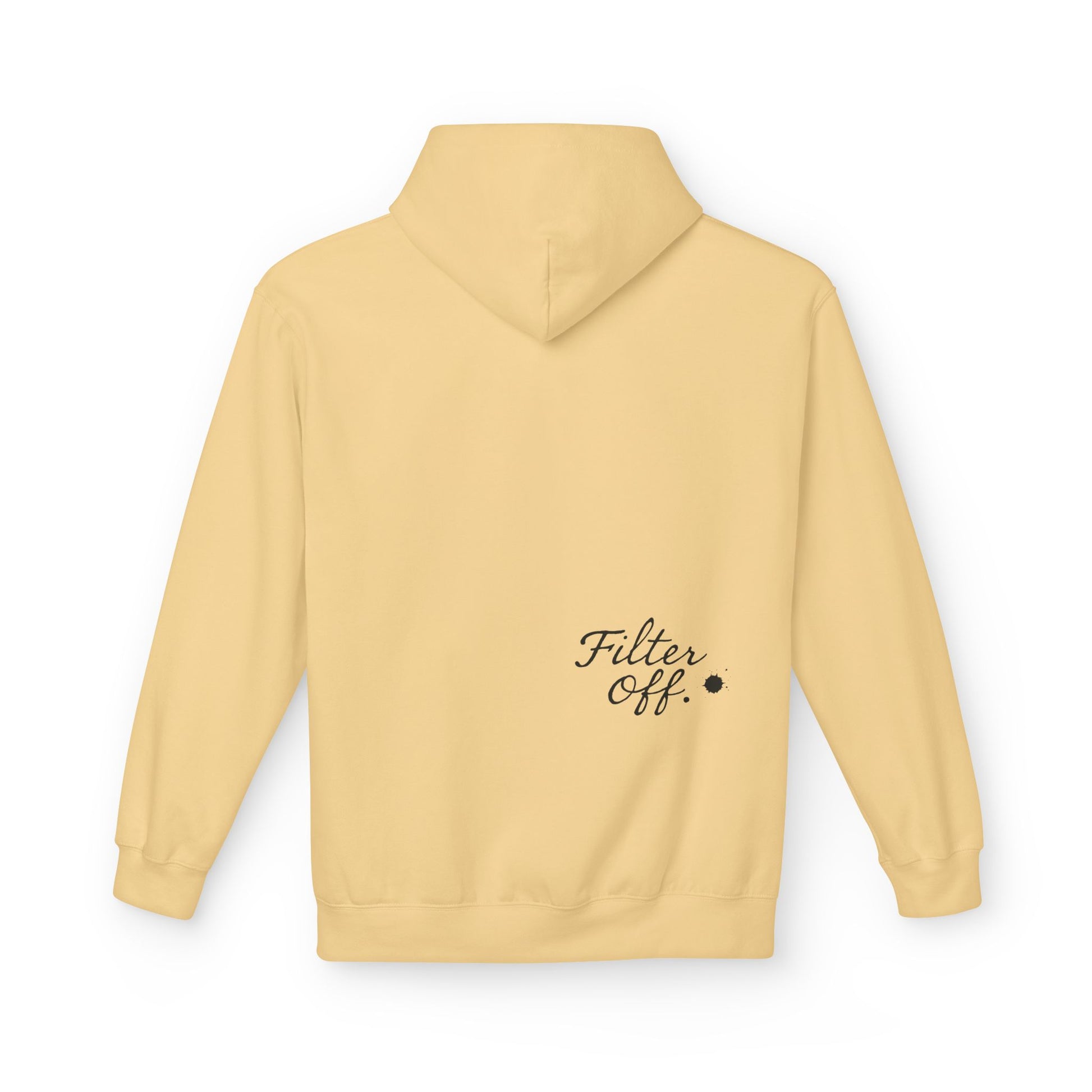 Artistic Statement Fleece Hoodie - Unique Gift, Unisex Apparel, Comfortable Layer, Casual Wear, Self-Expression, Trendy Style