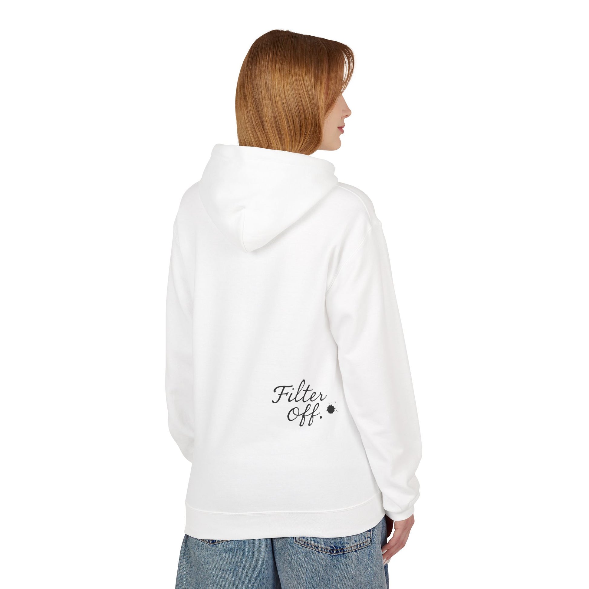 Artistic Statement Fleece Hoodie - Unique Gift, Unisex Apparel, Comfortable Layer, Casual Wear, Self-Expression, Trendy Style
