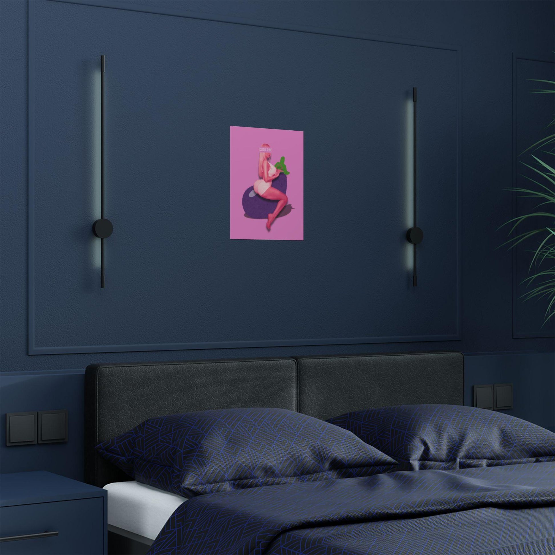 Poster | Too Bold to Hide | L'Art Audacieux de la Confiance |
