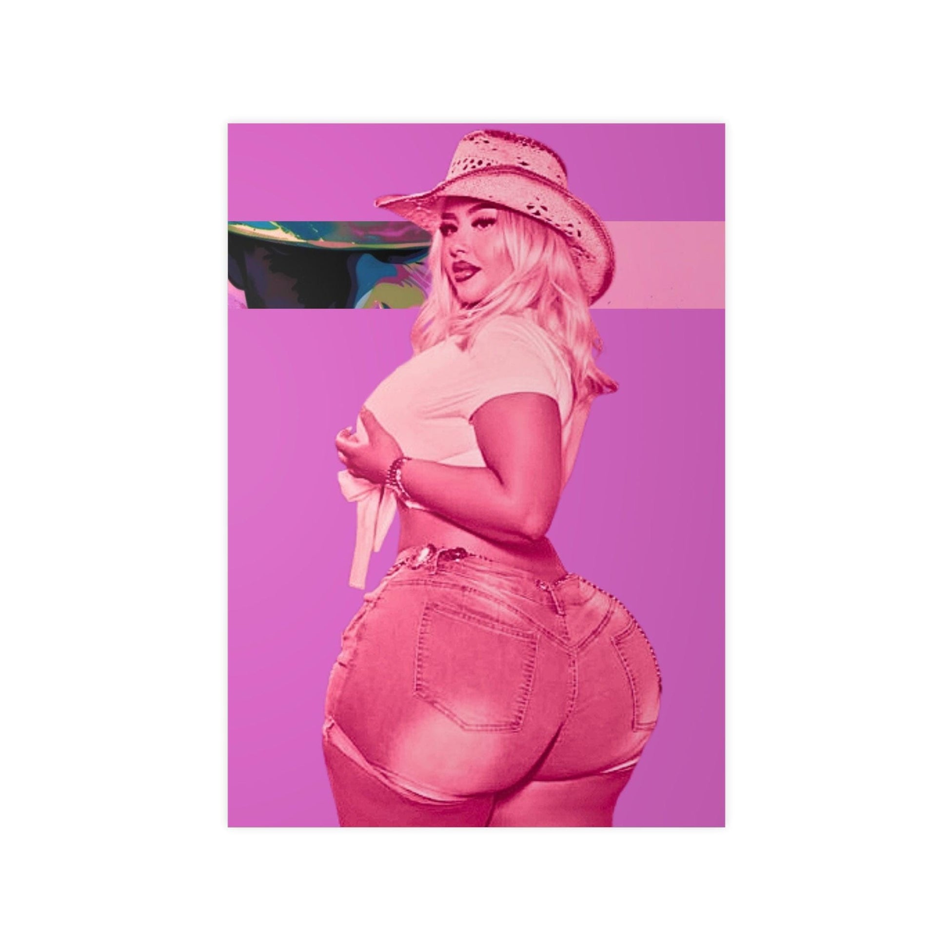 Poster | Cowgirl Vibes | L'Art de l'Audace et de l'Énergie Libérée |