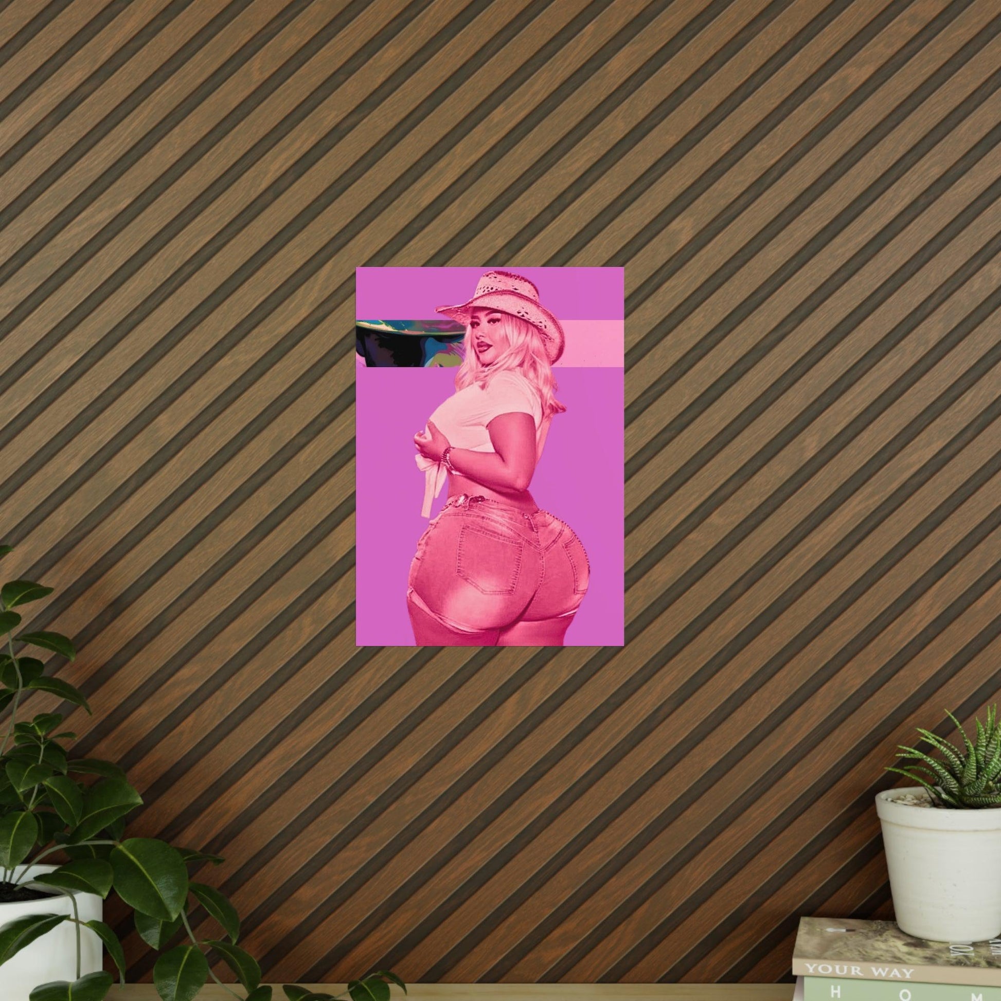 Poster | Cowgirl Vibes | L'Art de l'Audace et de l'Énergie Libérée |