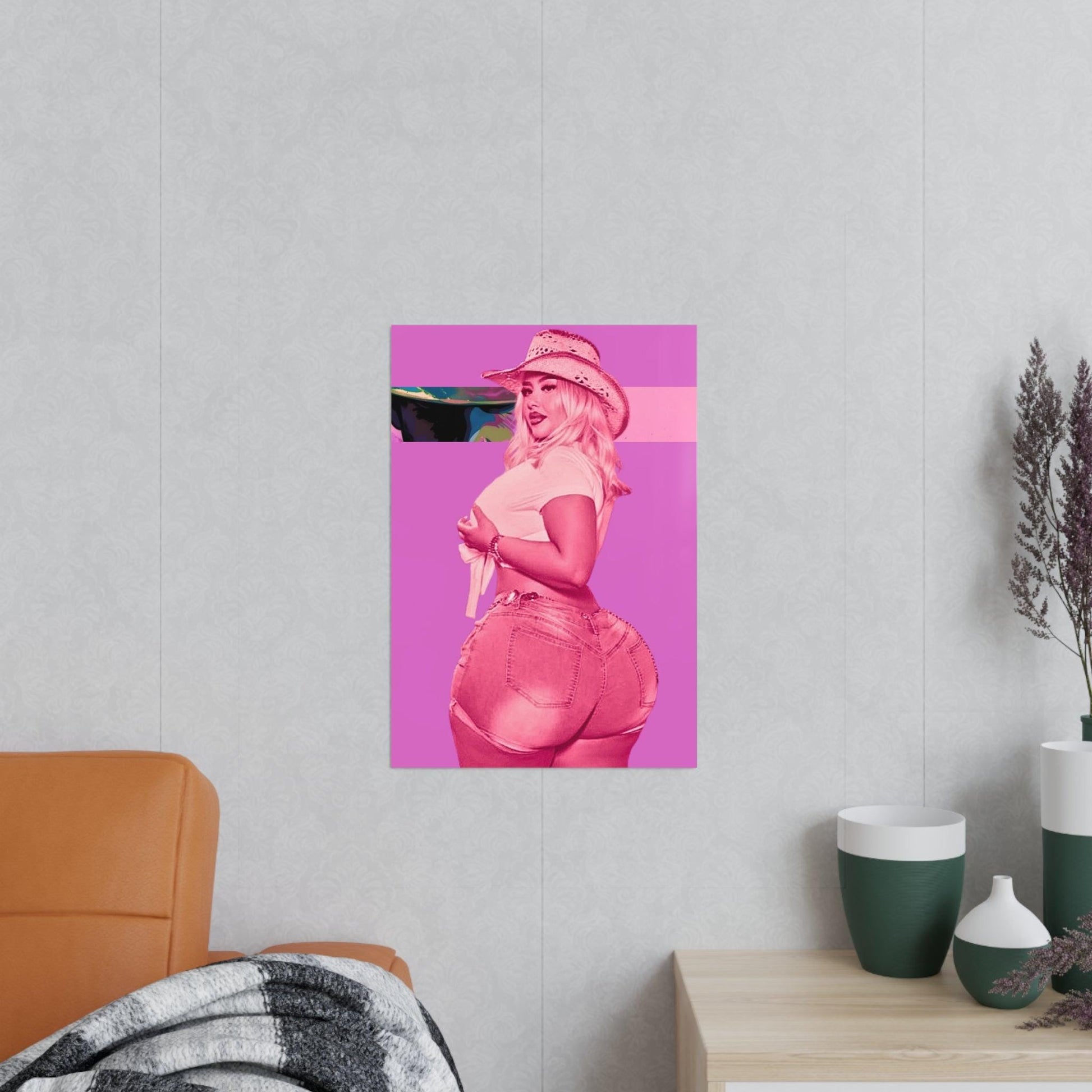 Poster | Cowgirl Vibes | L'Art de l'Audace et de l'Énergie Libérée |