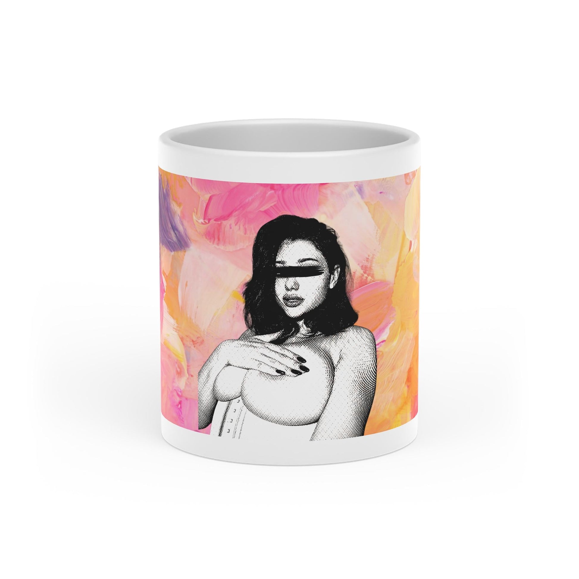 Colorful Heart Shaped Mug Valentines Day Gift