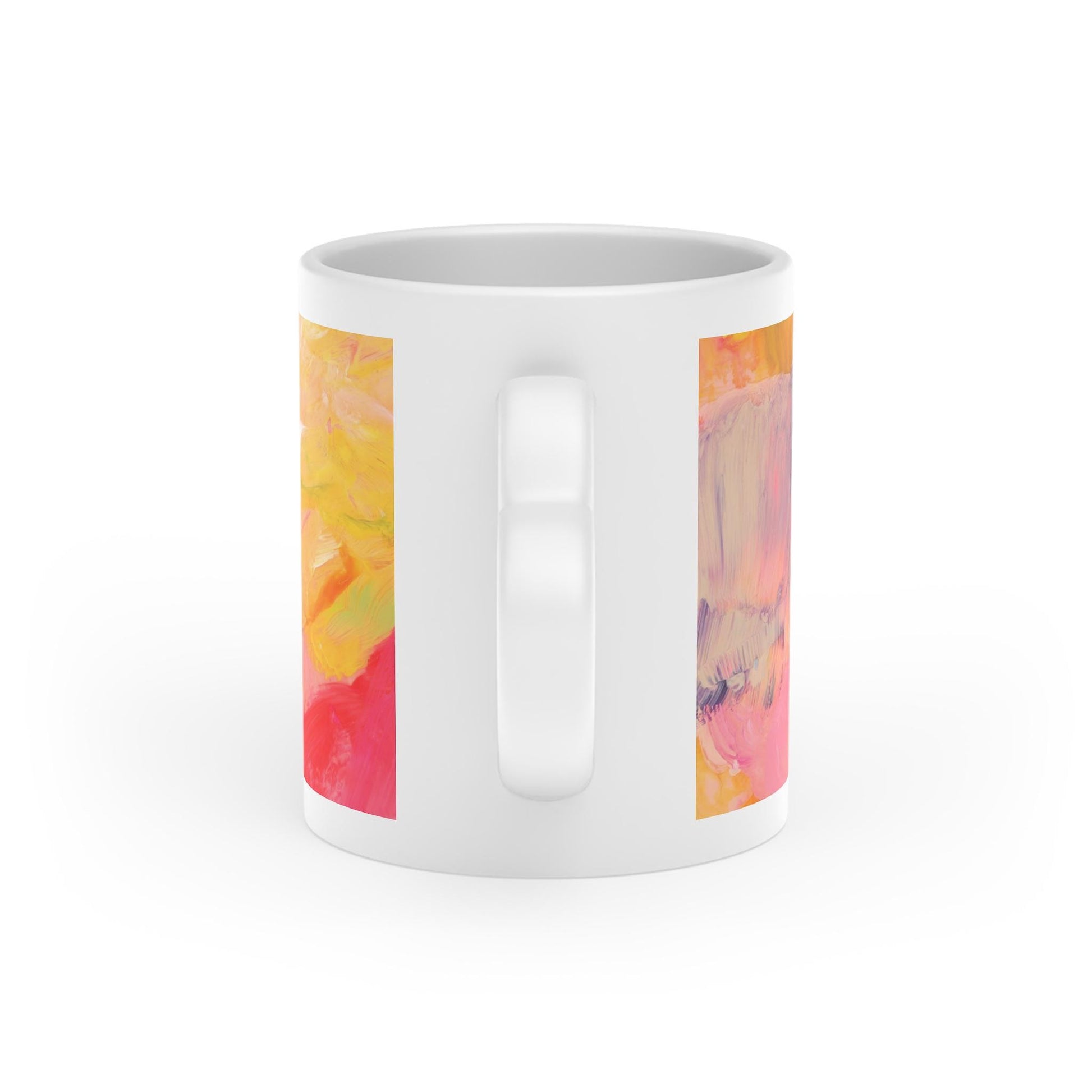 Colorful Heart Shaped Mug Valentines Day Gift