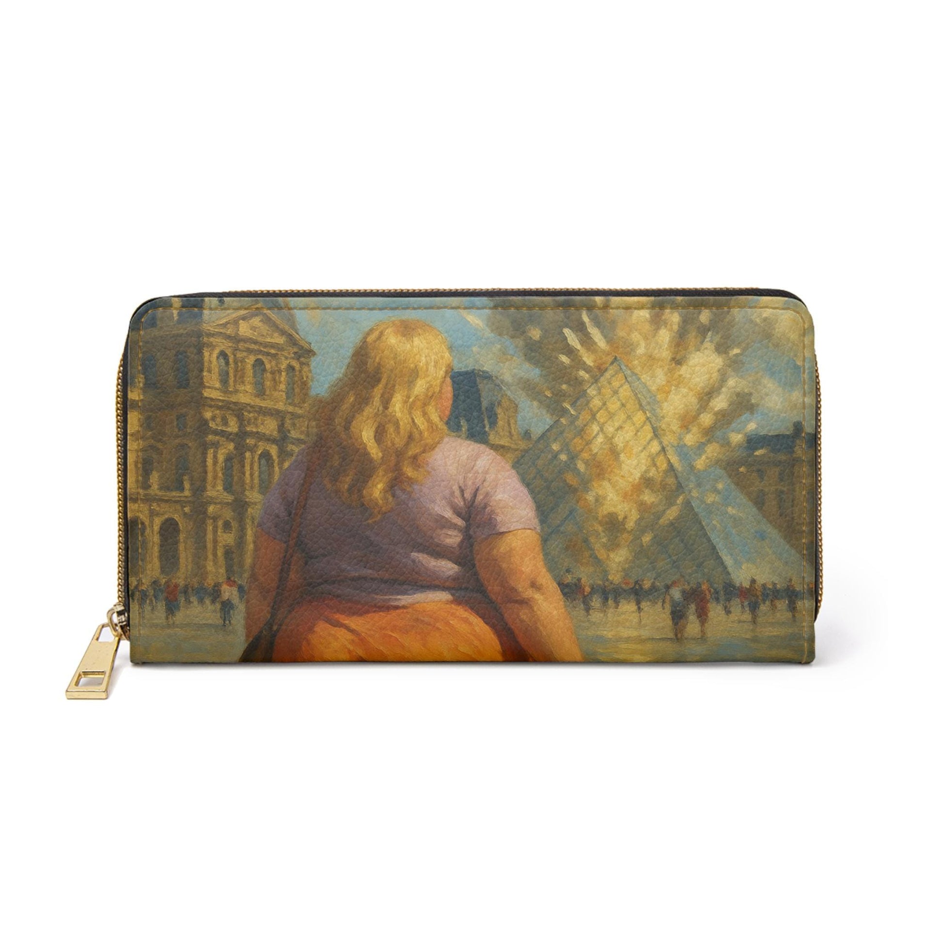 Portefeuille Artistique | Explosion au Louvre | Artistic Wallet | Louvre Explosion